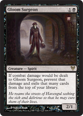 Gloom Surgeon (Avacyn Restored) Heavy Play