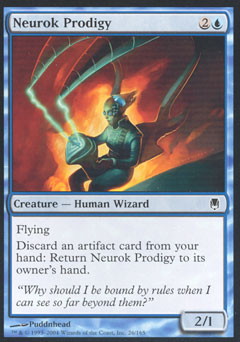 Neurok Prodigy (Darksteel) Light Play