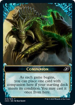 Emblem - Companion (Ikoria: Lair of Behemoths) Light Play
