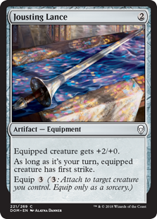 Jousting Lance (Dominaria) Light Play
