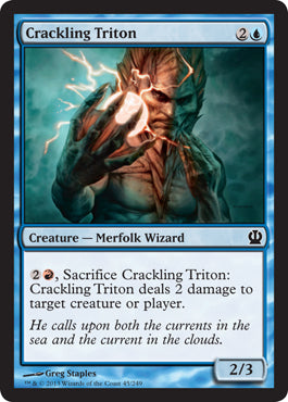 Crackling Triton (Theros) Heavy Play