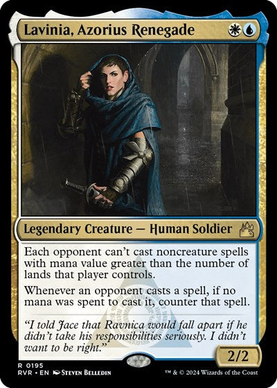 Lavinia, Azorius Renegade (Ravnica Remastered) Light Play