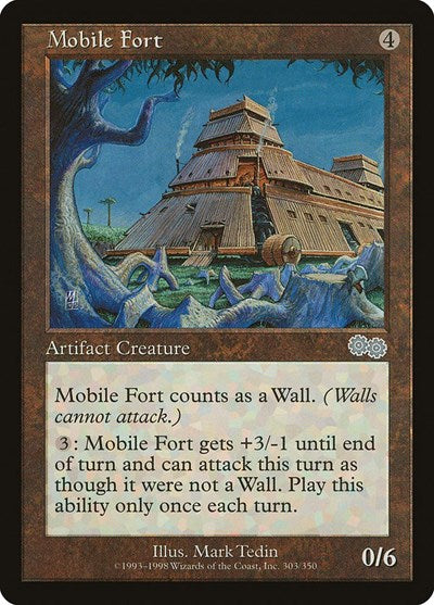Mobile Fort (Urza's Saga) Light Play
