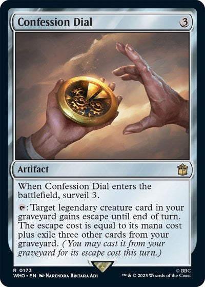 Confession Dial (Universes Beyond: Doctor Who) Light Play