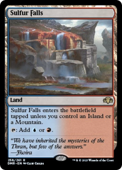 Sulfur Falls (Dominaria Remastered) Near Mint Foil