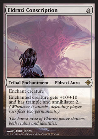 Eldrazi Conscription (Rise of the Eldrazi) Light Play