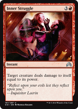 Inner Struggle (Shadows Over Innistrad) Light Play