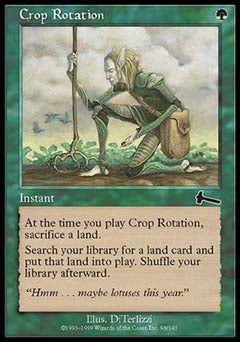 Crop Rotation (Urza's Legacy) Light Play