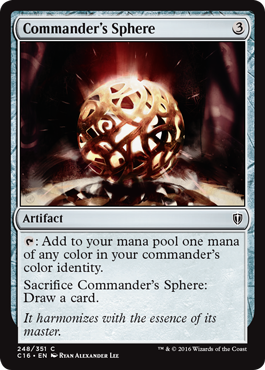 Commander's Sphere (Commander 2016 Edition) Light Play
