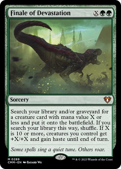 Finale of Devastation (Commander Masters) Light Play