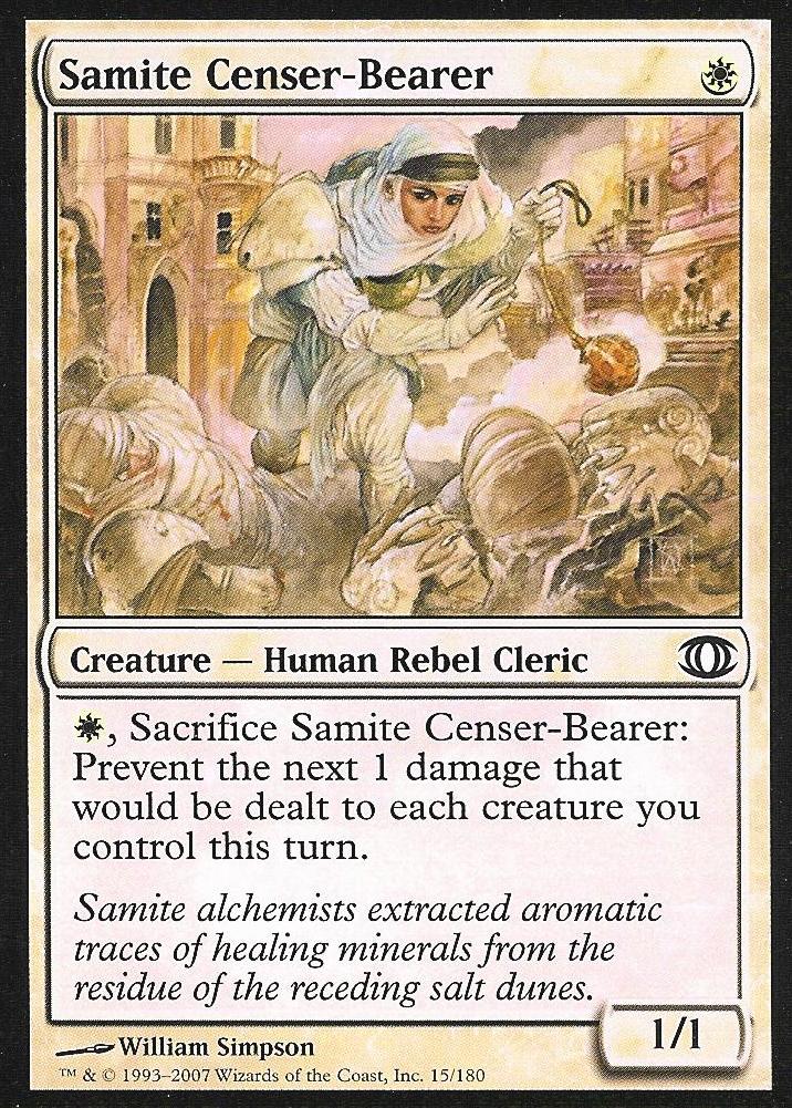 Samite Censer-Bearer (Futuresight) Light Play
