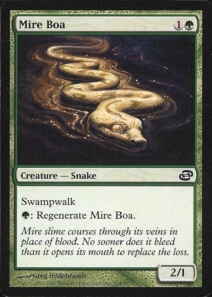 Mire Boa (Planar Chaos) Damaged / Poor
