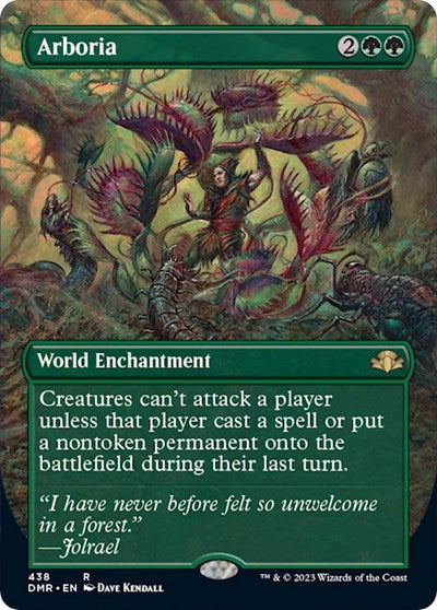 Arboria (Borderless) (Dominaria Remastered) Light Play