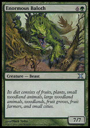 Enormous Baloth (10th Edition) Light Play