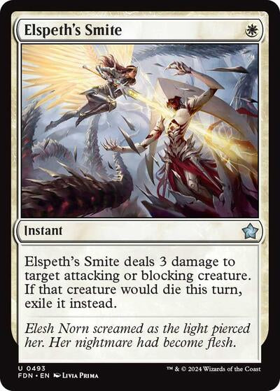 Elspeth's Smite (Foundations) Light Play