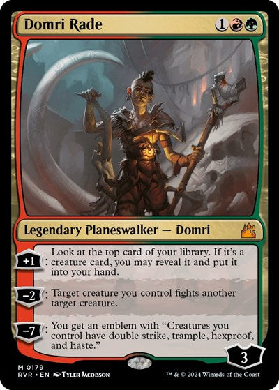 Domri Rade (Ravnica Remastered) Light Play