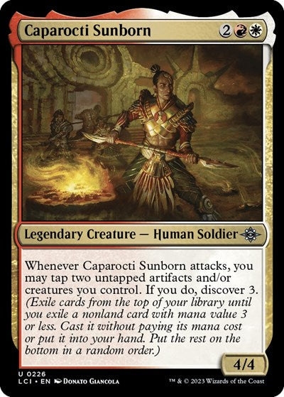 Caparocti Sunborn (The Lost Caverns of Ixalan) Light Play