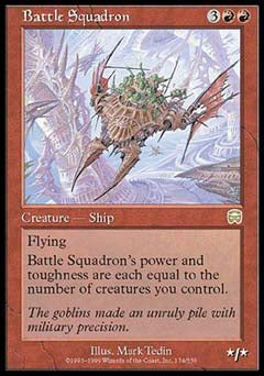 Battle Squadron (Mercadian Masques) Heavy Play