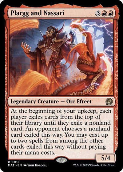 Plargg and Nassari (March of the Machine: The Aftermath) Light Play Foil