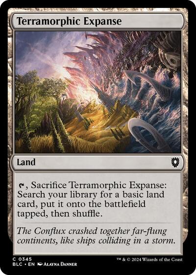 Terramorphic Expanse (Commander: Bloomburrow) Light Play