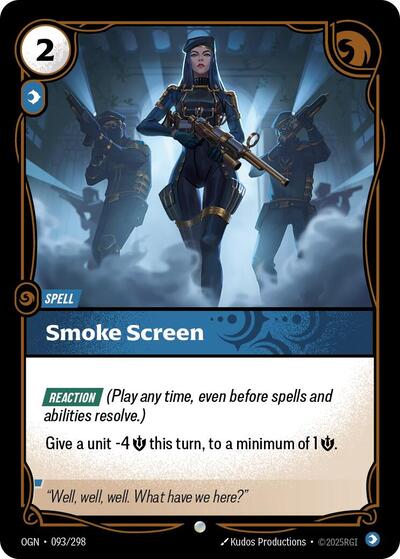 Smoke Screen (Origins) Light Play