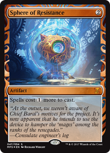 Sphere of Resistance (Kaladesh Inventions) Near Mint
