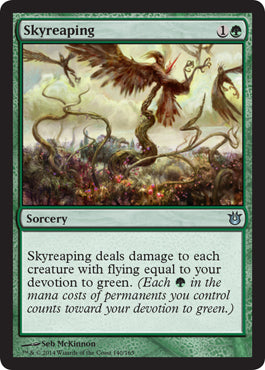 Skyreaping (Born of the Gods) Light Play Foil