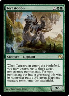 Terastodon (Premium Deck Series: Graveborn) Light Play Foil