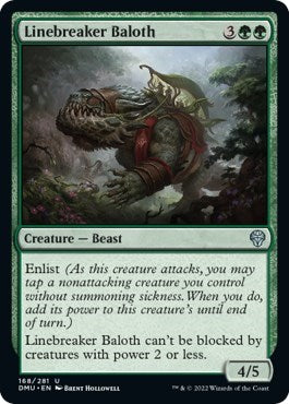 Linebreaker Baloth (Dominaria United) Light Play Foil