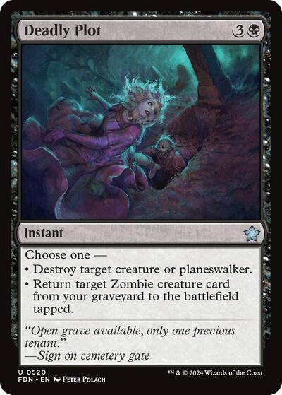 Deadly Plot (Foundations) Light Play