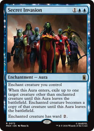 Secret Invasion (Marvel Super Heroes) Light Play