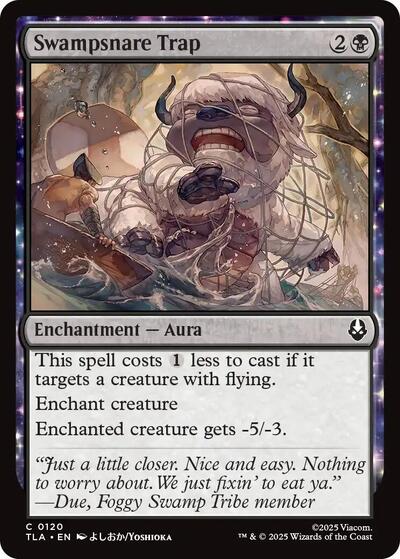 Swampsnare Trap (Avatar: The Last Airbender) Light Play Foil