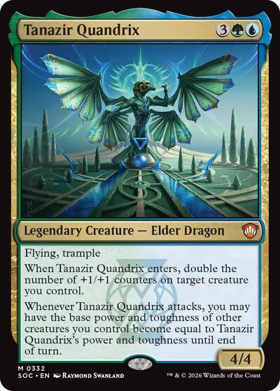 Tanazir Quandrix (Commander: Secrets of Strixhaven) Light Play