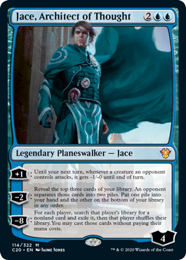Jace, Architect of Thought (Commander 2020 Ikoria) Light Play
