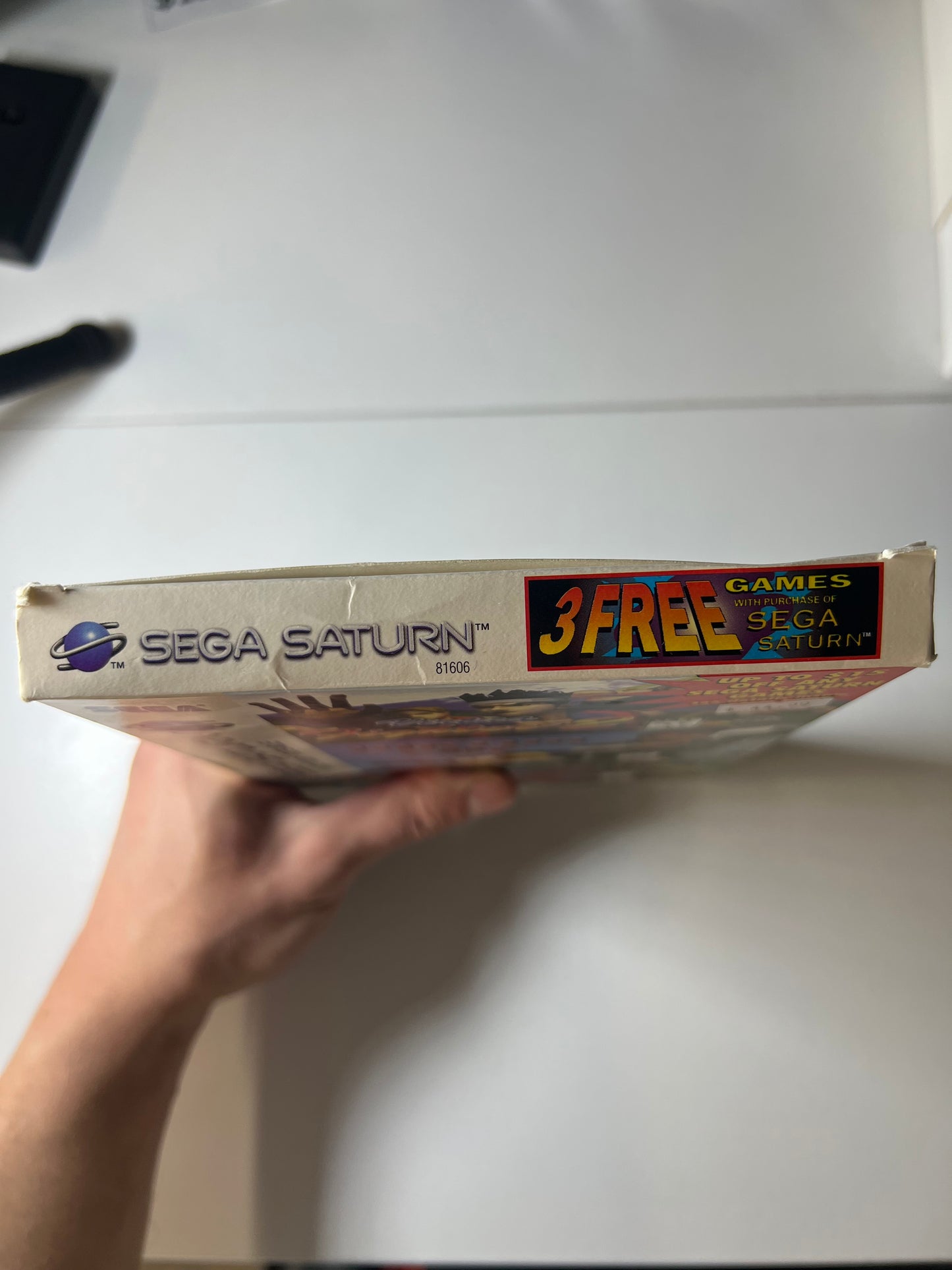 3 Free Game Pack [Virtua Cop, Virtua Fighter 2, Daytona USA] (Sega Saturn)