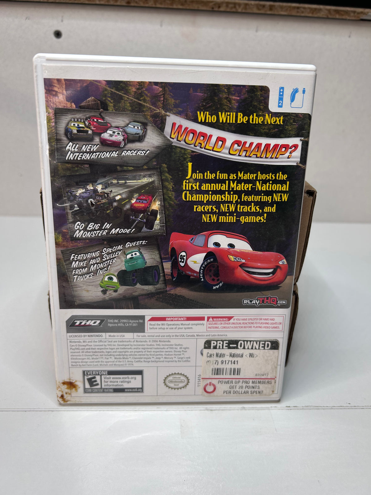 Cars Mater-National Championship (Wii)