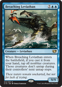 Breaching Leviathan (Commander 2014 Edition) Light Play