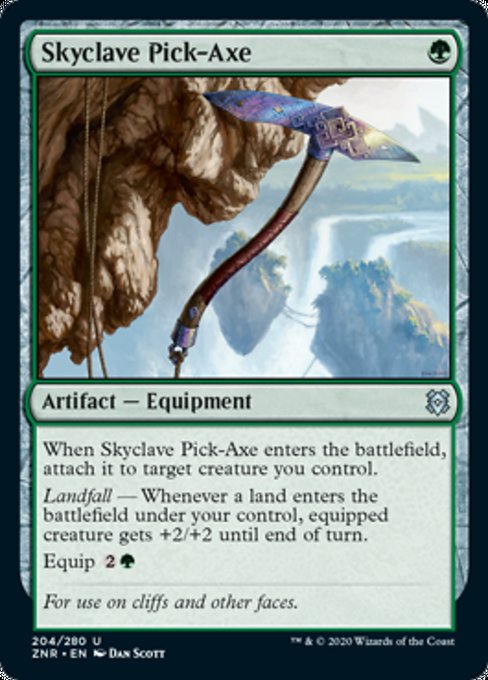 Skyclave Pick-Axe (Zendikar Rising) Light Play