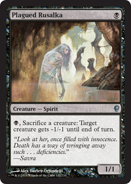Plagued Rusalka (Conspiracy) Heavy Play