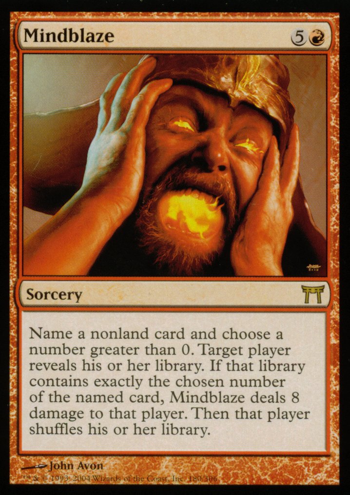 Mindblaze (Champions of Kamigawa) Medium Play