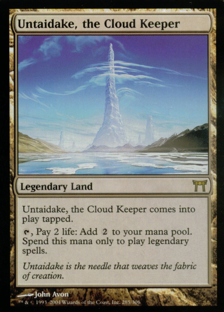 Untaidake, the Cloud Keeper (Champions of Kamigawa) Medium Play