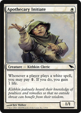 Apothecary Initiate (Shadowmoor) Light Play
