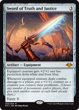 Sword of Truth and Justice (Modern Horizons) Light Play