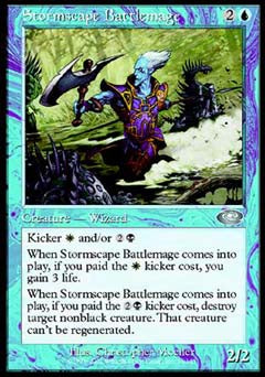 Stormscape Battlemage (Planeshift) Light Play