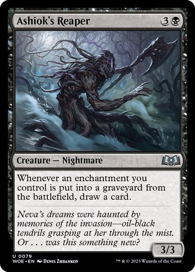Ashiok's Reaper (Wilds of Eldraine) Light Play