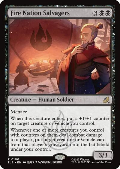 Fire Nation Salvagers (Avatar: The Last Airbender: Eternal-Legal) Light Play