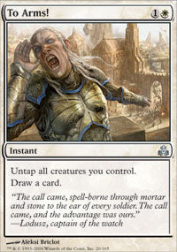 To Arms! (Guildpact) Light Play