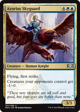 Azorius Skyguard (Ravnica Allegiance) Light Play