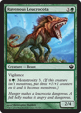 Ravenous Leucrocota (Journey into Nyx) Light Play