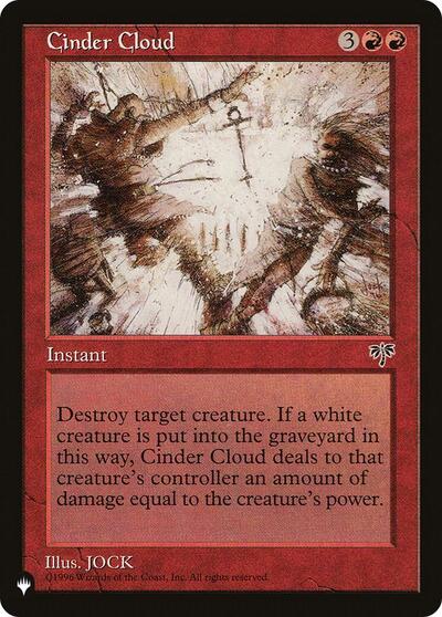 Cinder Cloud (The List) Light Play